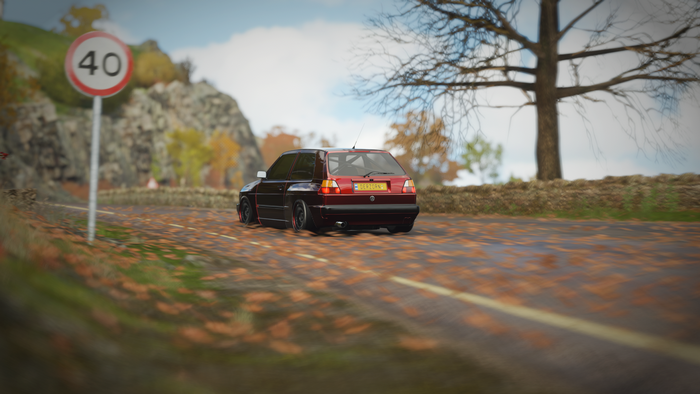 Volkswagen Golf Mk2 Rocket Bunny in Forza Horizon 4