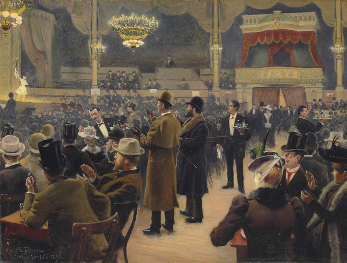 Circus Variété by Paul Gustav Fischer, 1891