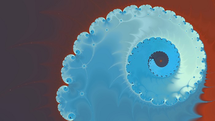 4K fractal spiral abstract Mandelbrot