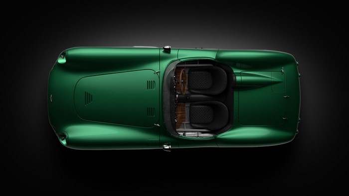 Aston Martin DB3S top view