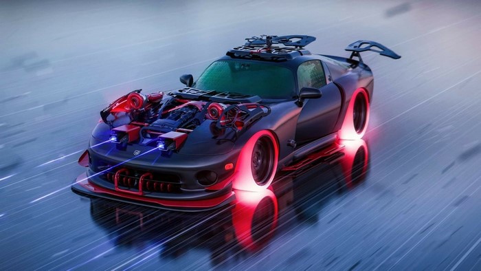 Dodge Viper concept car by Khyzyl Saleem