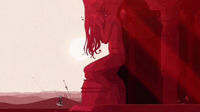 Gris video game art