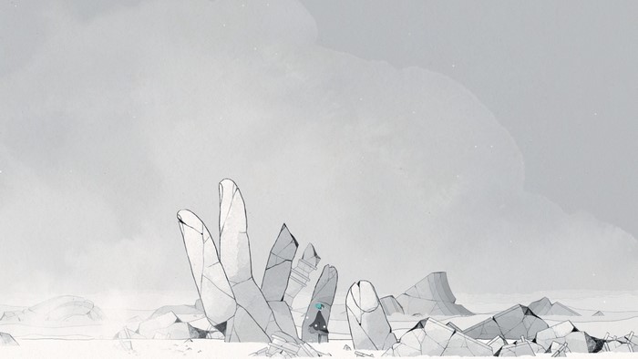 Gris video game art