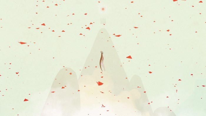 Gris video game art