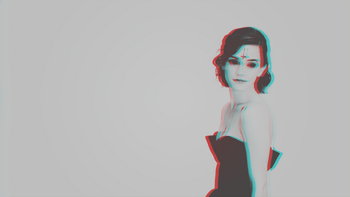 Emma Watson with inverted cross edit