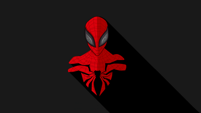 Spider-Man from Marvel Comics, dark background