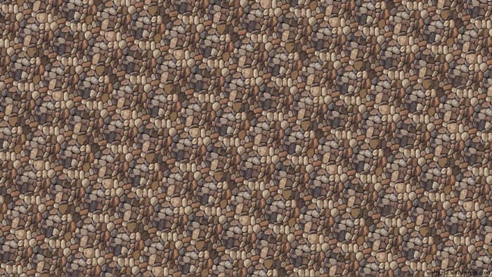 Seamless pattern of cobblestone texture