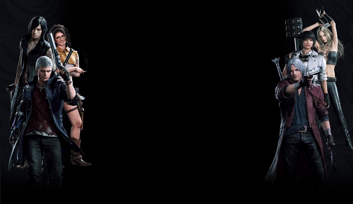 Characters from Devil May Cry 5