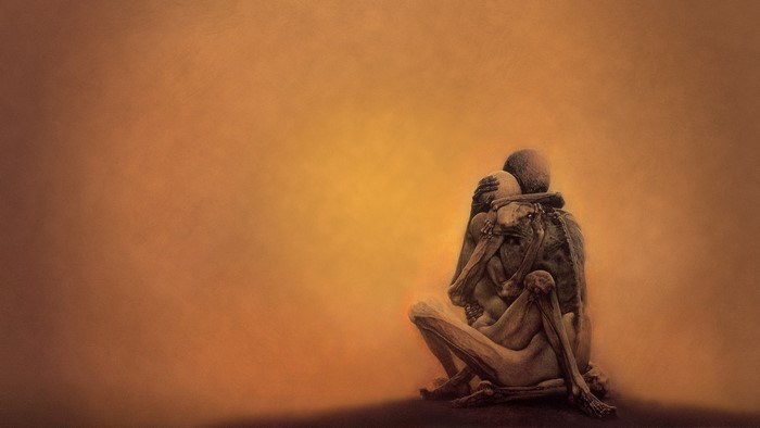 Zdzisław Beksiński Dark Fantasy Artwork