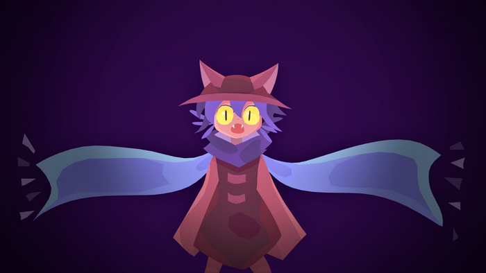 Niko from OneShot with arms outstretched