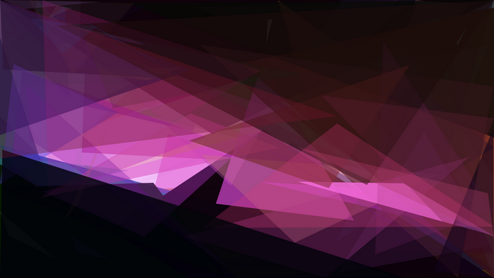 Abstract Pink and Purple Geometric Render