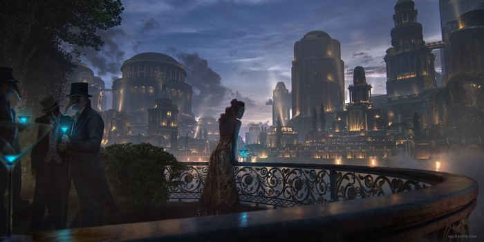 BioShock fan art by Wojtek Fus