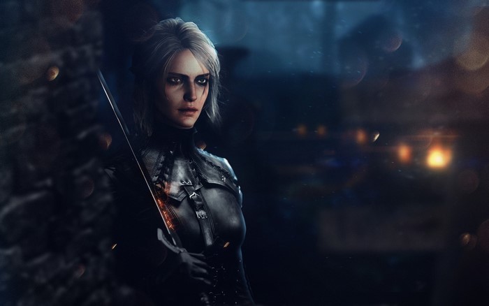 Ciri from The Witcher 3: Wild Hunt by Vadim Sadovski