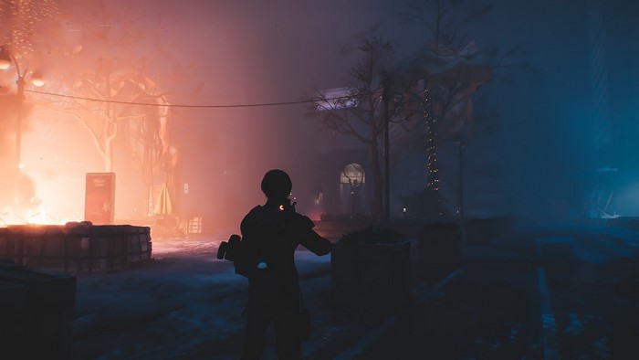 Tom Clancy's The Division screenshot at night