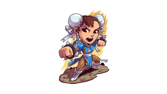 Chun-Li from Street Fighter by Derek Laufman