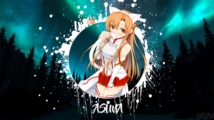 Asuna with Animal Ears from Sword Art Online