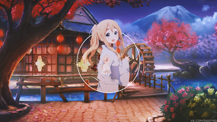 4K Kotobuki Tsumugi from K-ON! in traditional Japanese setting