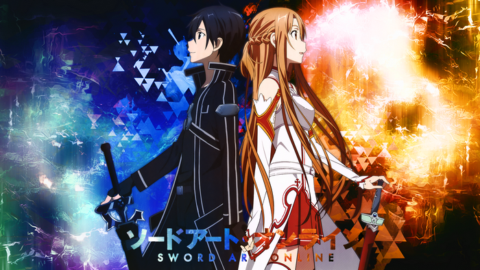 Kirito and Asuna from Sword Art Online