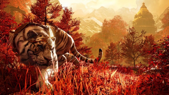 White tiger in Far Cry 4