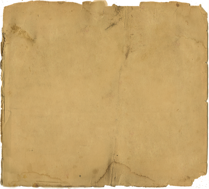 Aged paper texture with torn edges