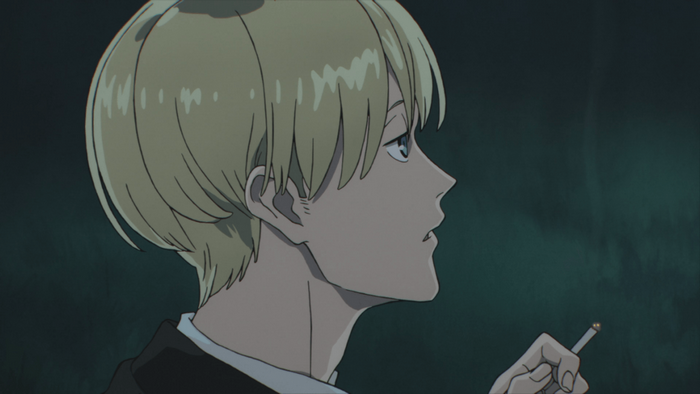 Jean Otus from ACCA: 13-ku Kansatsu-ka smoking