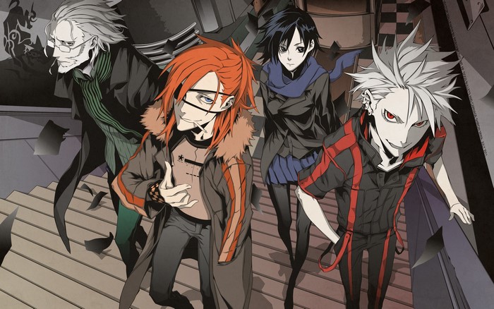 Four characters from Dogs: Bullets & Carnage