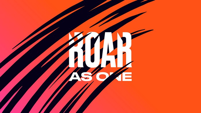 League of Legends ROAR AS ONE logotype