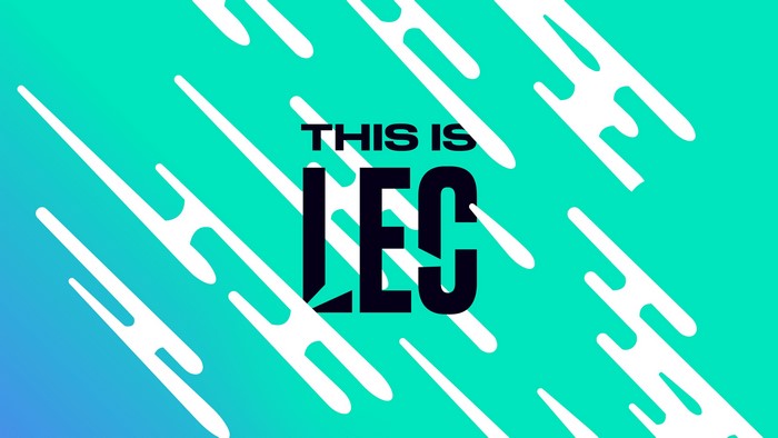 4K League of Legends LEC logotype