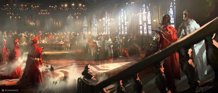 Artwork by Darek Zabrocki, Robin Hood concept art