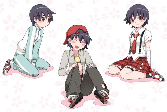 Kanbaru Suruga from Monogatari Series fan art