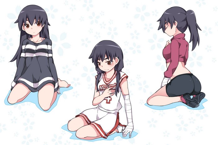 Kanbaru Suruga from Monogatari Series fan art