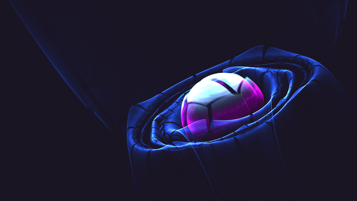4K Apophysis fractal abstract