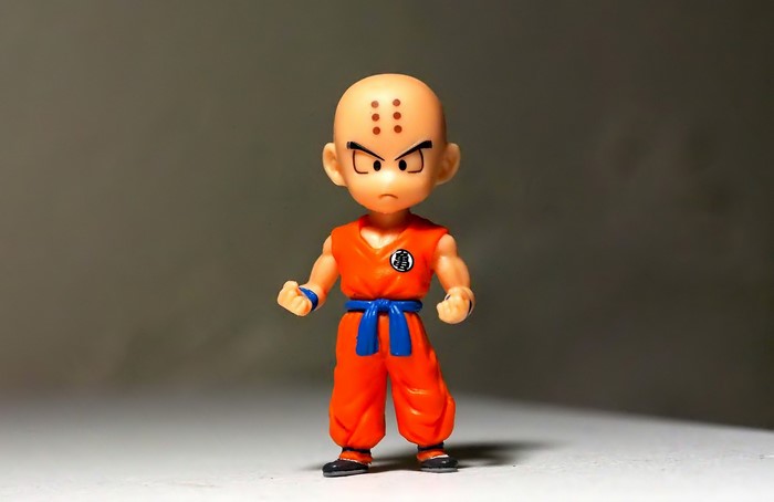 Krillin from Dragon Ball Z figurine