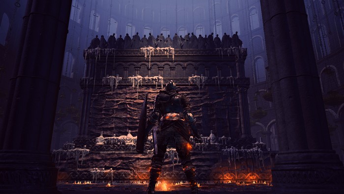 Dark Souls III Knight in a Grand Hall