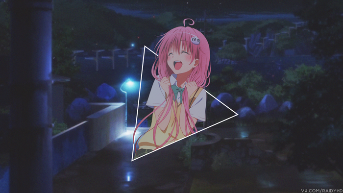 4K Anime Girl with Pink Hair