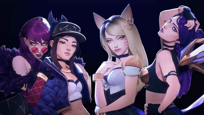 K/DA members from League of Legends