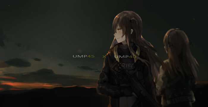 UMP45 and UMP40 from Girls Frontline