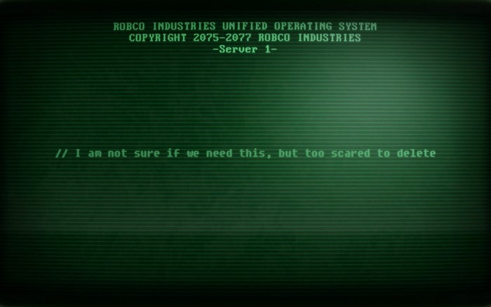 Robco Industries Unified Operating System Server 1