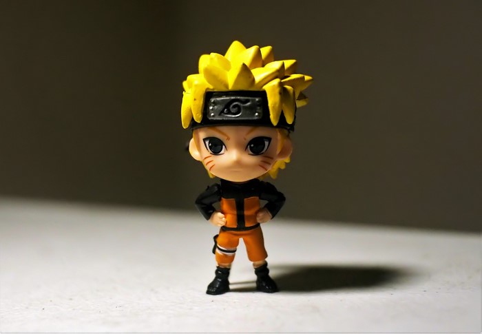 Naruto Uzumaki chibi figure from Naruto anime