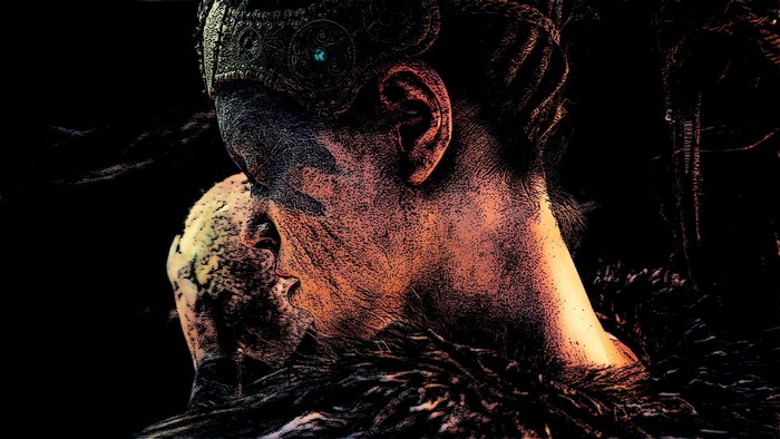 Senua from Hellblade: Senua's Sacrifice