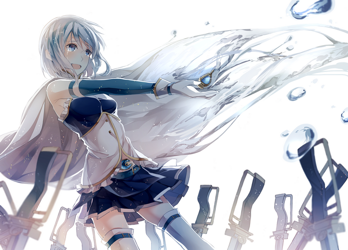Miki Sayaka from Mahou Shoujo Madoka Magica