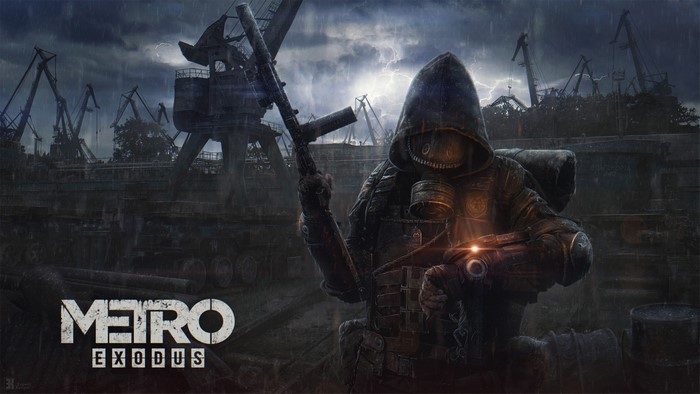 Metro Exodus fan art by Evgenij Kungur