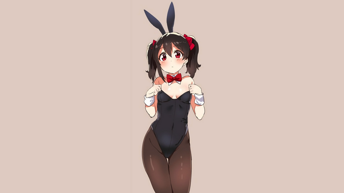 Yazawa Nico in Black Bunny Suit