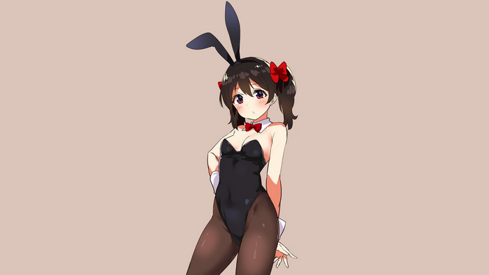 Yazawa Nico in Black Bunny Suit