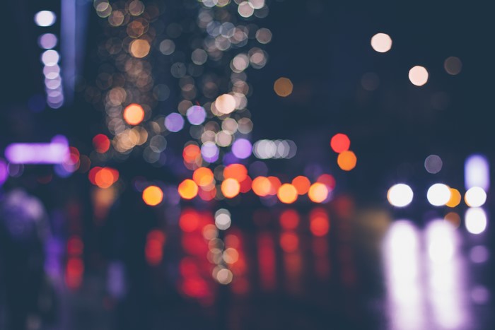 4K Bokeh City Lights