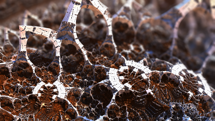 Abstract 3D fractal structure