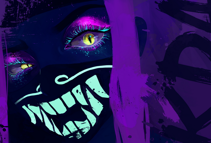 Akali from League of Legends K/DA