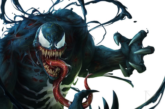 Venom from Marvel Comics artwork