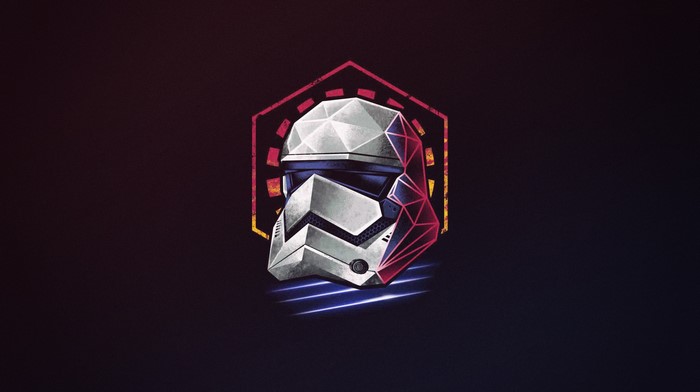 Stormtrooper helmet from Star Wars