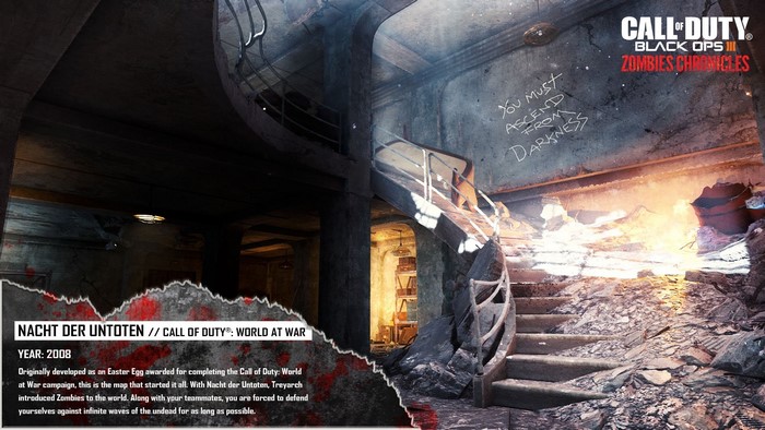Call of Duty: Black Ops III Zombies Chronicles Nacht der Untoten